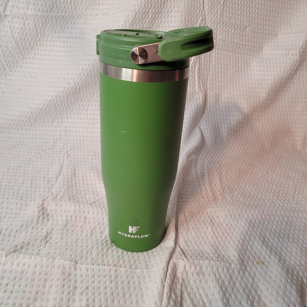 Hydraflow Traveler 40oz Stainless Steel Triple Layer Insulated Tumbler Green‎